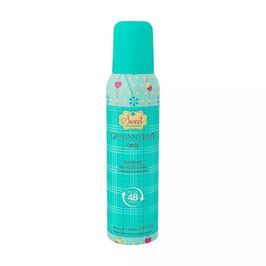Desodorante Antitranspirante Aerosol Giovanna Baby Candy 150ml