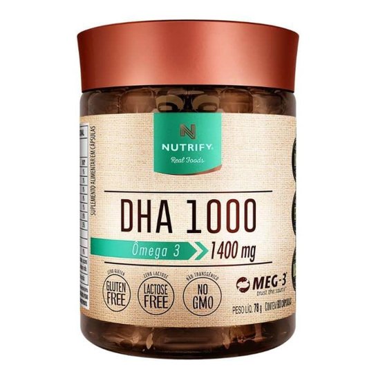 Dha 1000 (60 Caps) Nutrify