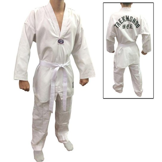 Dobok/Kimono Taekwondo - Leve Com Faixa- Infantil - Sung Ja .