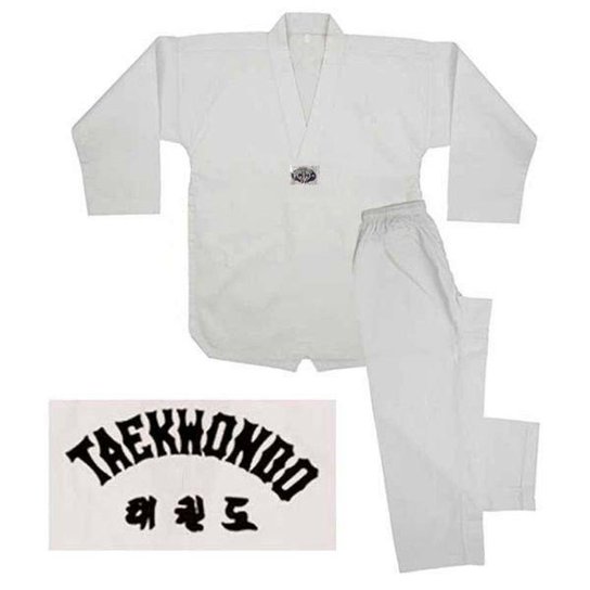 Dobok/Kimono Taekwondo - Leve Com Faixa- Infantil - Sung Ja .