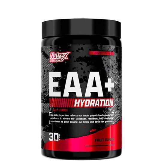 Eaa + Hydration Aminoácidos Ponche de Frutas 375g - Nutrex
