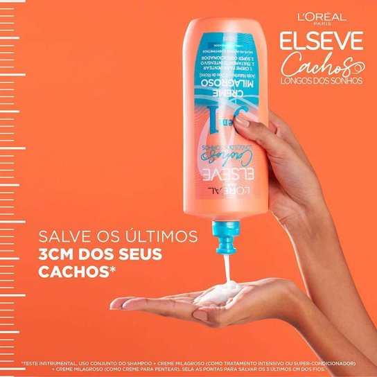 Elseve Cachos dos Sonhos Creme Milagroso 3 em 1 500ml