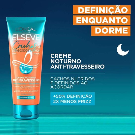 Elseve Cachos Longos dos Sonhos Creme Noturno 200g