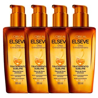 Elseve Tratamento Reconstrutor - Kit com Quatro Óleos Extraordinários Kit