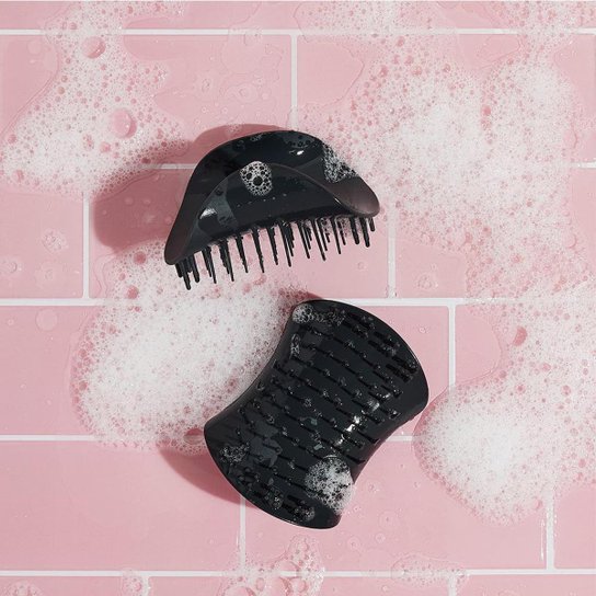 Escova Esfoliante para Cabelos Tangle Teezer Scalp Brush Black