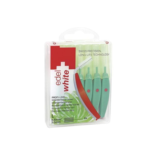 Escova Interdental Edel White L 0,80mm Kit