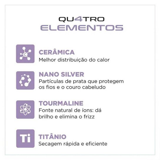 Escova Secadora Mondial Juliette 1200W ES-JU-03 Bivolt