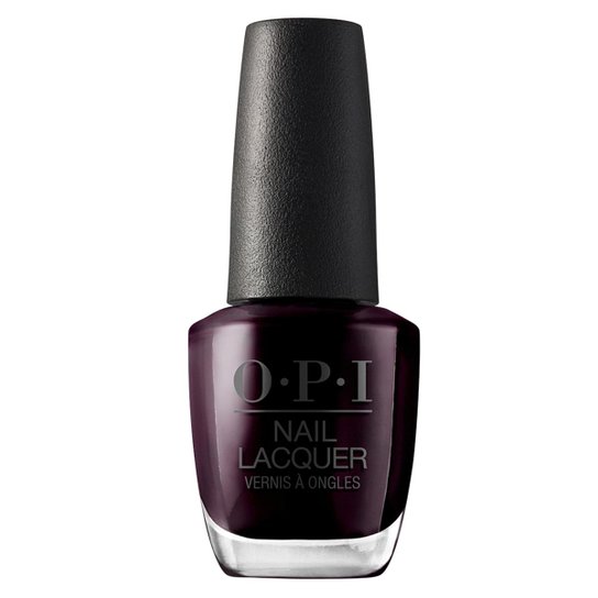 Esmalte Cremoso Escuros O.P.I Nail Lacquer NL Black Cherry Chutney