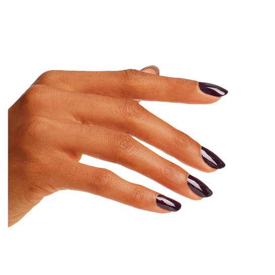 Esmalte Cremoso Escuros O.P.I Nail Lacquer NL Black Cherry Chutney