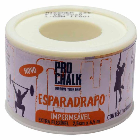 Esparadrapo Impermeável 2,5cm x 4,5m - Pro Chalk