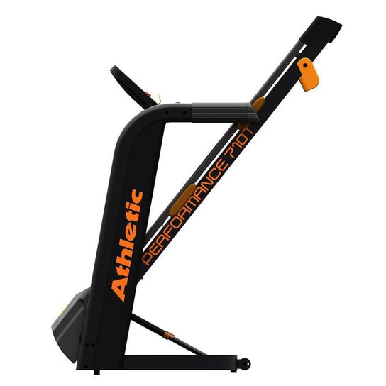 Esteira Elétrica Athletic Performance 710T 16km/h 130kg Dobrável Inclinação Eletrônica 25 Programas