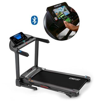 Esteira Elétrica Residencial CT100 Connect Bluetooth Inclinação Ajustável Consport 110V