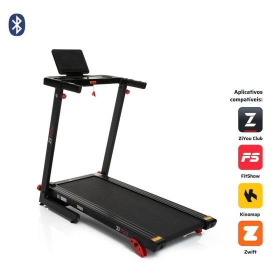Esteira Ergométrica ZU150-S Dobrável Bluetooth