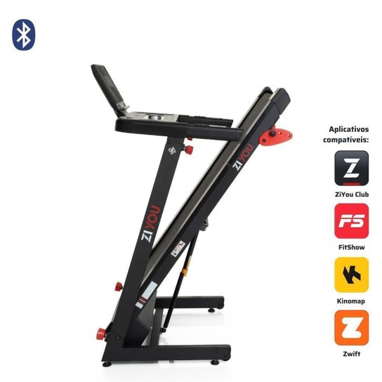Esteira Ergométrica ZU150-S Dobrável Bluetooth