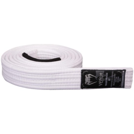 Faixa de Jiu-Jitsu Adulto Venum - Branca