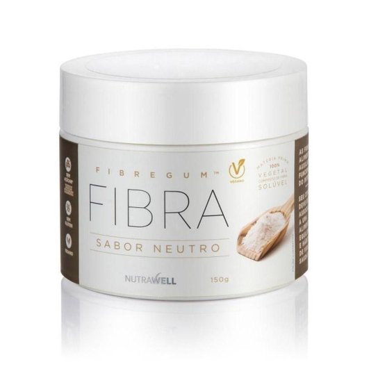 Fibregum Fibra Vegana Sabor Neutro 150g Nutrawell