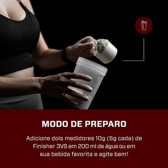Finisher 300gr Pós Treino / Intra Treino Sabor Cola 3VS Nutrition