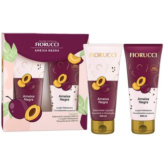 Fiorucci Ameixa Negra Kit - Sabonete Líquido + Loção Desodorante Kit