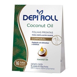 Folhas Depilatórias DepiRoll Spa Care 16Un