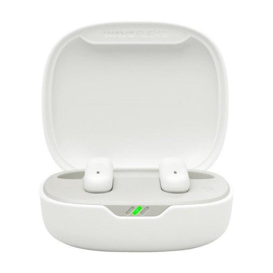 Fone de Ouvido Bluetooth JBL Wave Flex 2 Branco