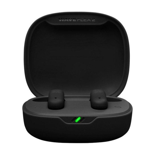 Fone de Ouvido Bluetooth JBL Wave Flex 2 Preto