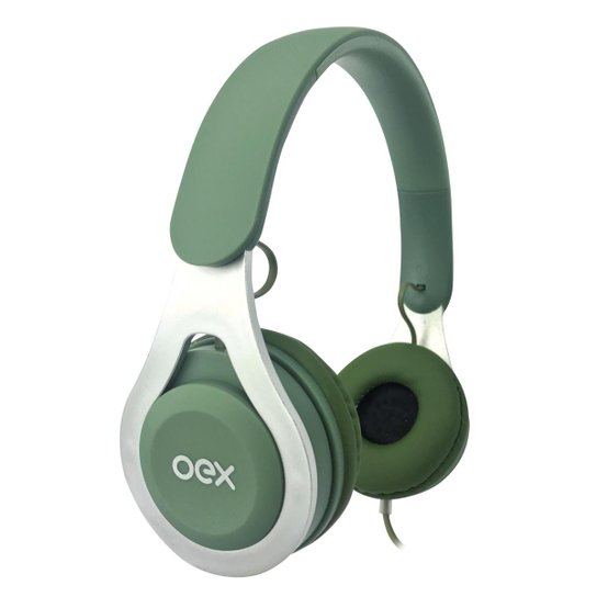 FONE DE OUVIDO COM MICROFONE OEX HS210 DROP VERDE