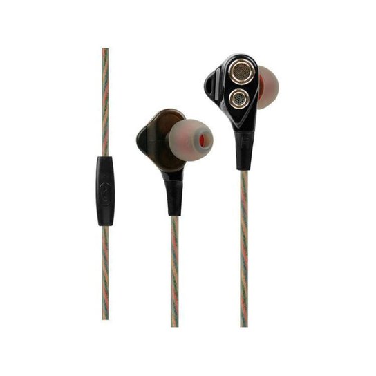 Fone De Ouvido Gamer Intra Auricular Quad-X OEX Game FN500