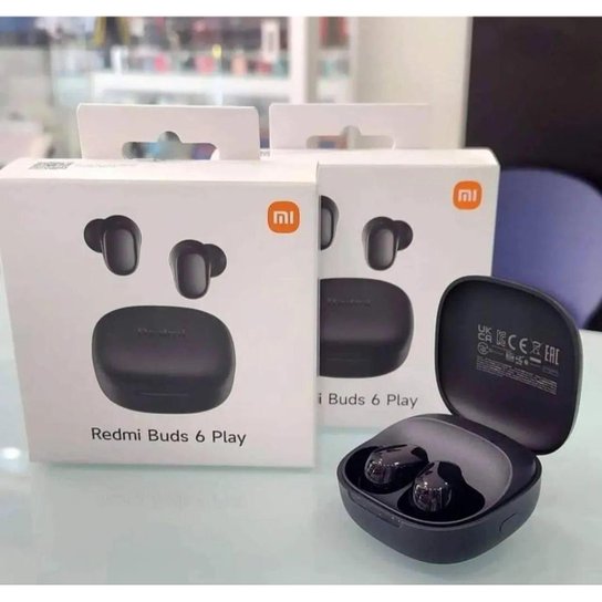 Fone de Ouvido Redmi Buds 6 Play Drive10mm Bluetooth 5.4