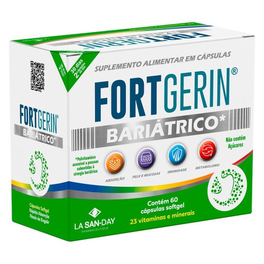 Fortgerin Polivitamínico Bari (60 Cápsulas) - La San-Day