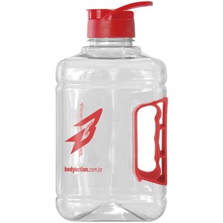 Galão Academia Tank Resist Garrafa Água 2 Litros Bodyaction Cor Vermelho