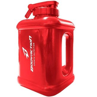 Galão Garrafa Água Bebida Academia 1,6 Litros Vermelho