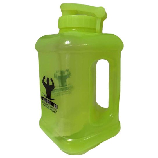Galão Quadrado - 1600ml Verde Limão - OtimaNutri