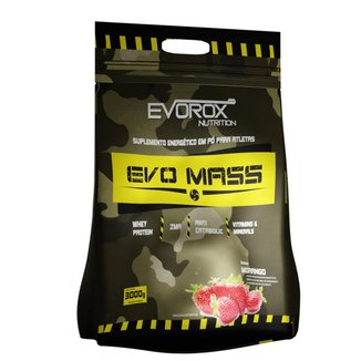 Ganho de Massa Hipercalórico Evo Mass 3kg - Evorox Nutrition