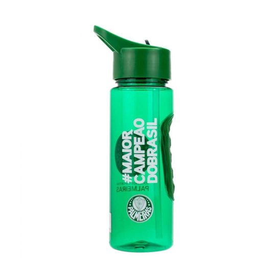 Garrafa Plástico Canudo 700ml - Palmeiras