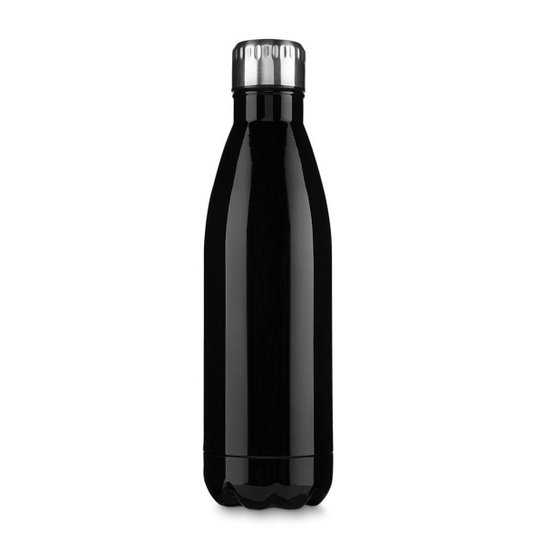 Garrafa Squeeze 750ml De Aço Inox e Tampa de Metal
