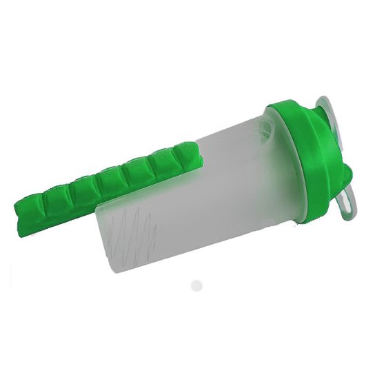 Garrafa Squeeze Gold Sports Pro Mixer e Porta Comprimido 750ml