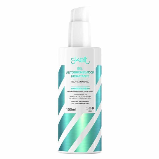 Gel Autobronzeador Hidratante Skelt 120ml