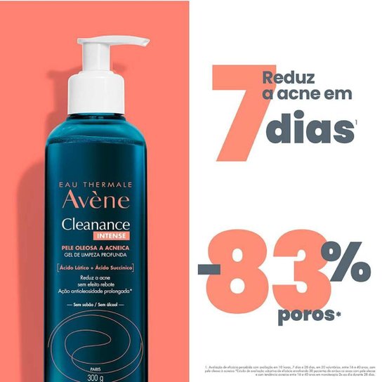 Gel de Limpeza Facial Avéne Cleanance Intense 400g