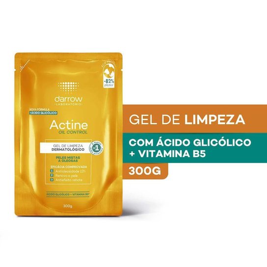 Gel de Limpeza Facial Darrow Actine Oil Control Refil 300g