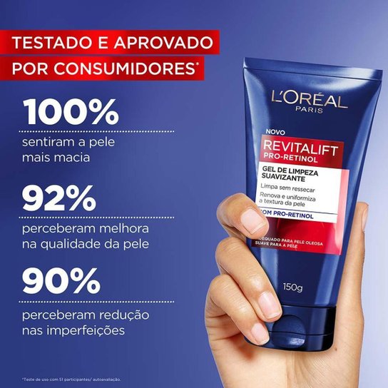 Gel de Limpeza Facial L'Oréal Paris Revitalift Retinol 150g