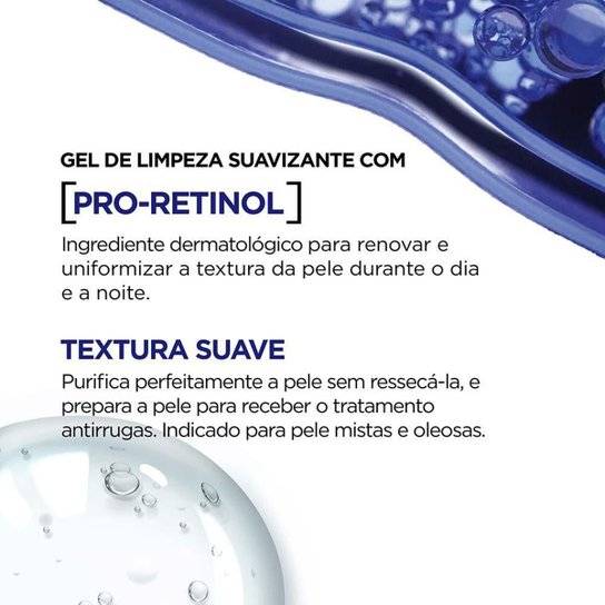 Gel de Limpeza Facial L'Oréal Paris Revitalift Retinol 150g