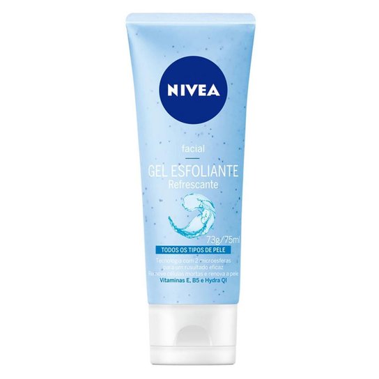 Gel Esfoliante Nivea Facial Refrescante 75ml