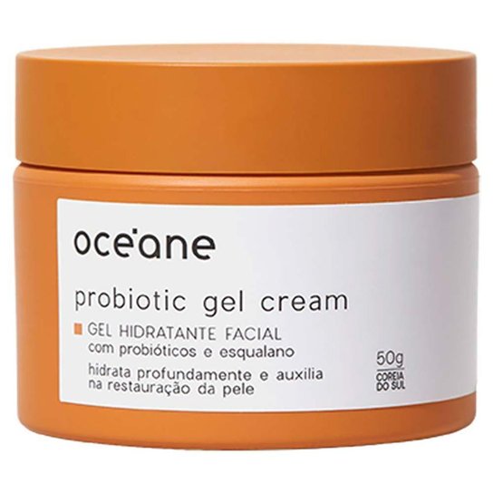 Gel Hidratante Facial com Probióticos e Esqualano Océane Probiotic Gel Cream 50g