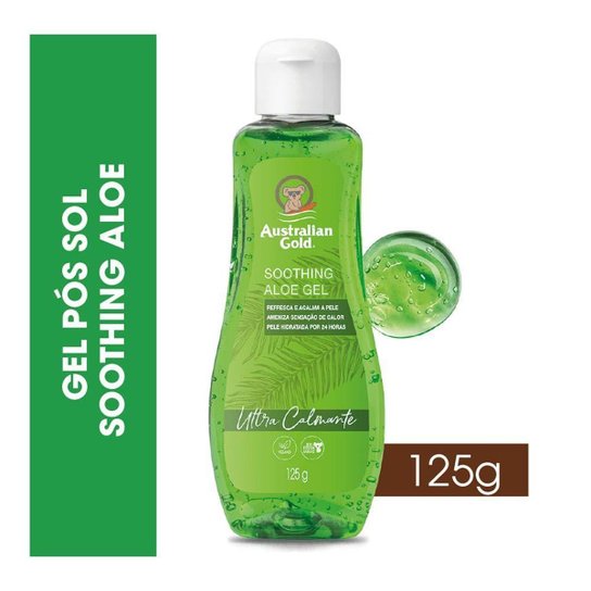 Gel Hidratante Pós Sol Australian Gold Shoothing Aloe 125g