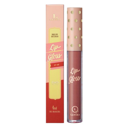 Gloss Labial Latika - Lip Gloss N48 Nude