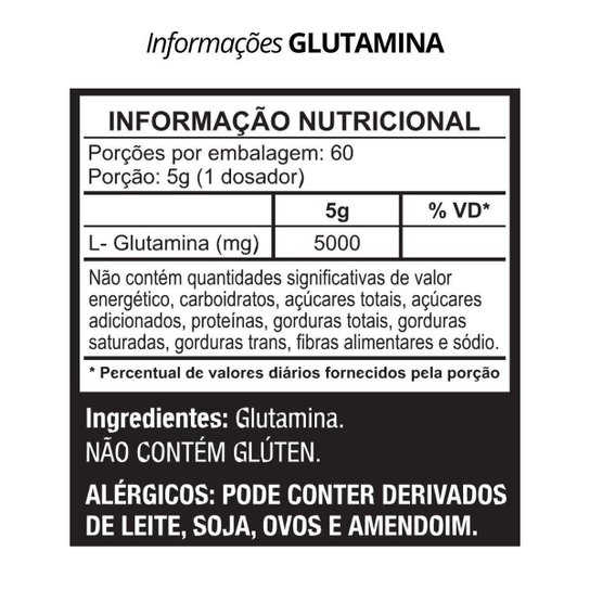 Glutamina 300g Moderna Suplementos