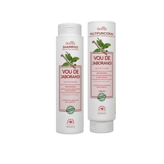 Griffus Vou de Jaborandi Kit - Shampoo + Multifuncional Kit