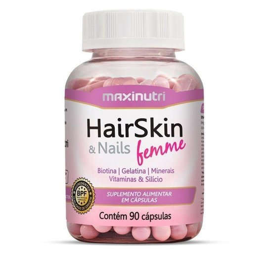 Hair, Skin & Nails Femme 90 cápsulas - MaxiNutri
