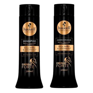 Haskell Cavalo Forte Kit Fortalecedor - Shampoo + Condicionador Kit
