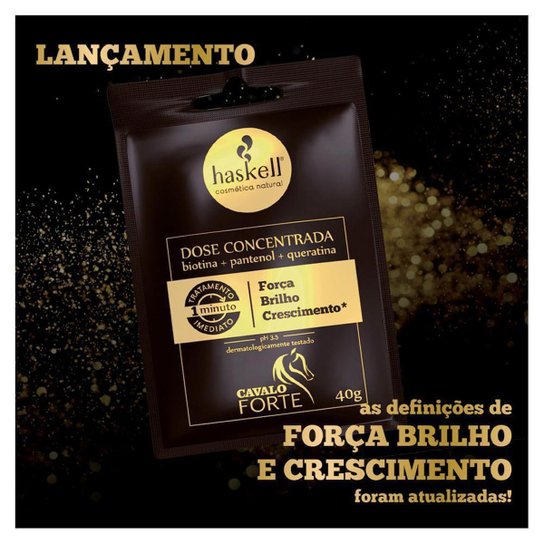 Haskell Dose Concentrada Cavalo Forte - Máscara 40g